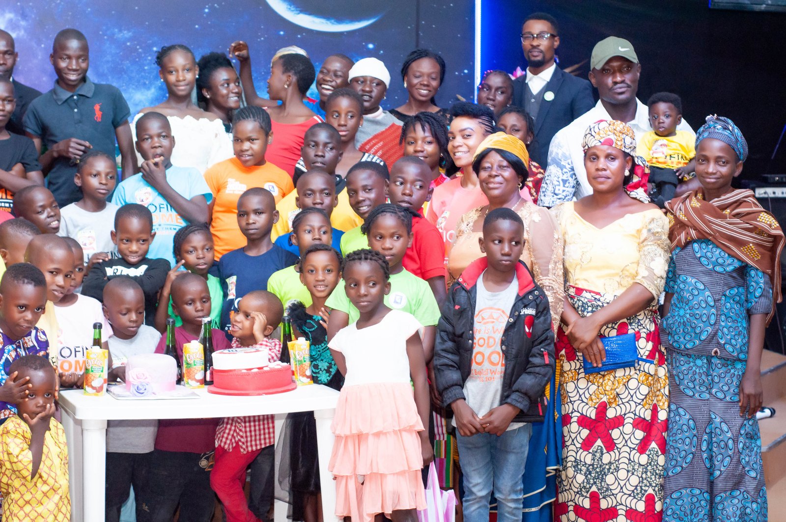 The JOFIN family gathered for the tenth-anniversary celebration